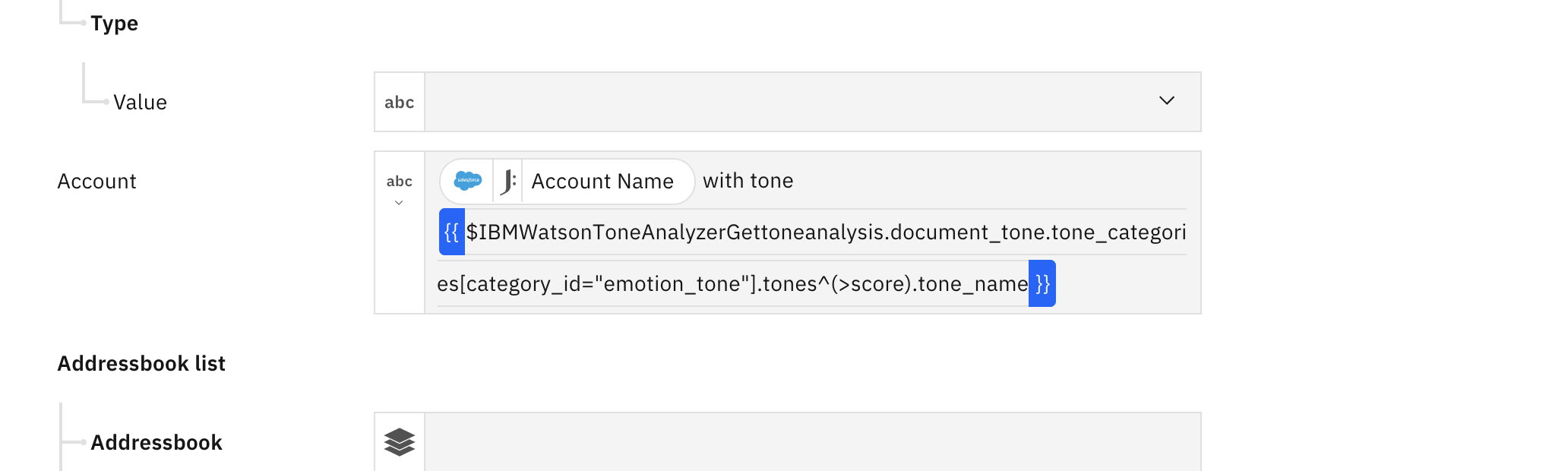 Fig. 7 Individual top field suggestion gets modified based on user preference